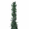 vidaXL K&uuml;nstlicher Pop-Up-Weihnachtsbaum mit Beleuchtung Gr&uuml;n 150 cm