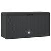 vidaXL Gartenbox Anthrazit 114x47x60 cm