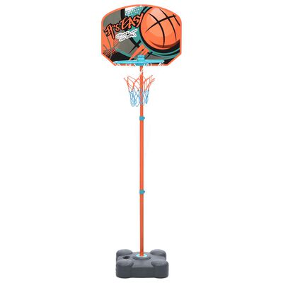 vidaXL Tragbares Basketball Spiel-Set Verstellbar 109-141 cm