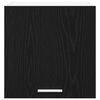 vidaXL H&auml;ngeschrank 2 pcs Schwarze Eiche und Wei&szlig; 40 x 31 x 40 cm
