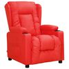 vidaXL Relaxsessel Rot Kunstleder