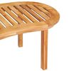 vidaXL 3-tlg. Garten-Lounge-Set Massivholz Teak