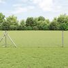 vidaXL Kettenzaun Silber 25 x 0,4 m Verzinkter Stahl