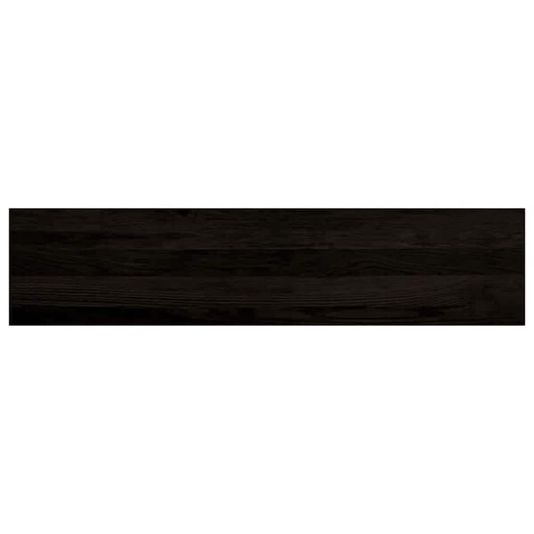 vidaXL Treppenstufen 12 Stk. Dunkelbraun 110x25x2 cm Massivholz Eiche