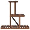 vidaXL Blumenst&auml;nder 81x25x75,5 cm Massivholz Tanne