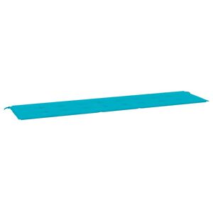 vidaXL Gartenbank-Auflage T&uuml;rkis 200x50x3 cm Stoff