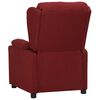 vidaXL Relaxsessel Weinrot Stoff