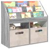 vidaXL Kinderregal Graues Sonoma 72,5 x 29,5 x 69 cm Holzwerkstoff