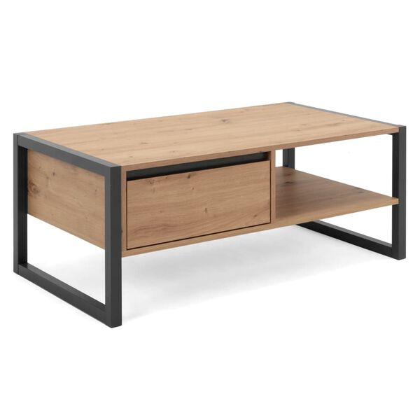 Finori Couchtisch Denver 55 Artisan-Eiche und Anthrazit