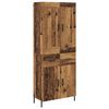 vidaXL Highboard 2 Stk. Altholz 69,5 x 34 x 180 cm Holzwerkstoff