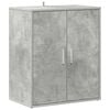 vidaXL Schuhschrank Betongrau 60x35x70 cm Holzwerkstoff