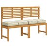 vidaXL Kissen 6 pcs Creme 40 x 40 x 8 cm Oxford-Stoff