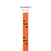 vidaXL Bootsseil Orange 16 mm 25 m Polypropylen