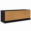 vidaXL TV-Schr&auml;nk Schwarz Eichen-Optik 102 x 35 x 36,5 cm