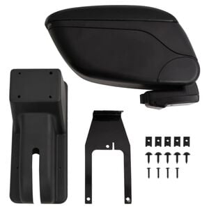 vidaXL Auto-Armlehne Schwarz 12x29x(32&ndash;46) cm ABS