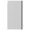 vidaXL H&auml;ngeschrank Hochglanz-Grau 39,5x31x60 cm Holzwerkstoff