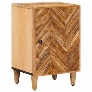 vidaXL Badezimmerschrank Braun 38 x 33,5 x 58 cm Massivholz Mango