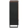 vidaXL Hochboard Braun 60 x 33 x 100 cm massives Mangoholz