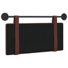 vidaXL H&auml;ngevorderseite Gl&auml;nzendes Braun 100 x 55 x 5 cm Antikes PU
