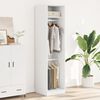 vidaXL Kleiderschrank Wei&szlig; 50x50x200 cm Holzwerkstoff