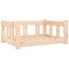 vidaXL Hundebett 65,5x50,5x28 cm Massivholz Kiefer