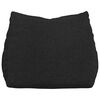 vidaXL R&uuml;ckenkissen Schwarz 60 x 20 x 50 cm Stoff