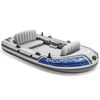 Intex Schlauchboot mit Rudern und Pumpe Excursion 4 Set 68324NP