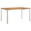 vidaXL Garten Essgruppe 5 pcs Braun Massivholz Akazie