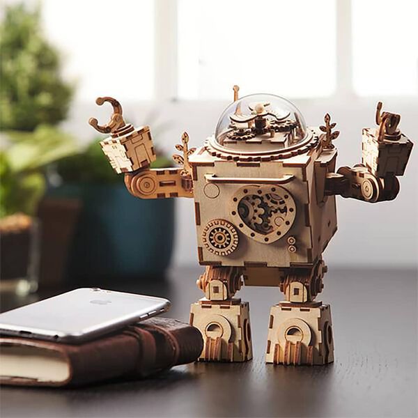 Robotime Spieluhr Modellbausatz Steampunk Orpheus