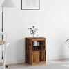 vidaXL LED-Sideboard Altholz 41 x 37 x 67 cm Holzwerkstoff