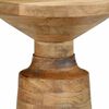 vidaXL Beistelltisch &Oslash;33x50 cm Massivholz Mango