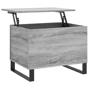 vidaXL Couchtisch Grau Sonoma 60x44,5x45 cm Holzwerkstoff