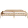 vidaXL Massivholzbett ohne Matratze 90x190 cm Kiefernholz