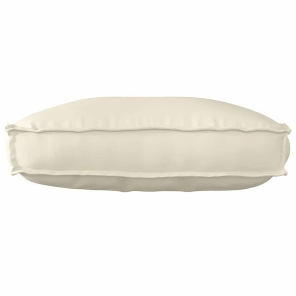 vidaXL Kissen Creme 70 x 40 x 12 cm Oxford-Stoff