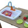 AXI Sand- und Wasser-Picknicktisch Dennis mit Spielk&uuml;che und B&auml;nken