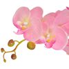 vidaXL K&uuml;nstliche Orchidee mit Topf 75 cm Rosa