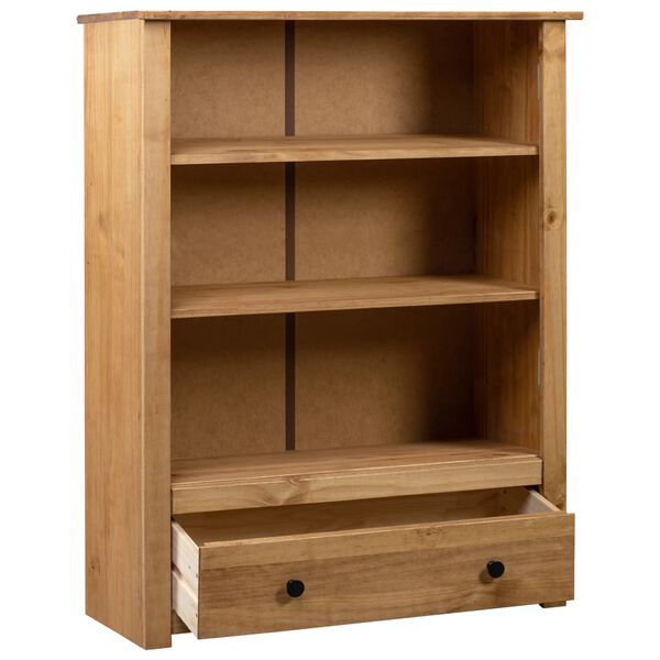 vidaXL B&uuml;cherregal 80 x 35 x 110 cm Massivholz Panama-Kiefer