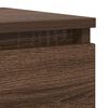 vidaXL Sideboard Braun Eichen-Optik 100x35x76 cm Holzwerkstoff