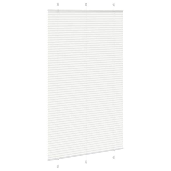 vidaXL Plissee Wei&szlig; 120x200 cm Stoffbreite 119,4 cm Polyester