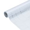 vidaXL Fensterfolie Matt Sternen-Muster 45x500 cm PVC