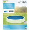 Intex Solar Poolabdeckung Blau 538 cm Polyethylen