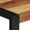 vidaXL Esstisch 70x70x75 cm Massivholz Akazie