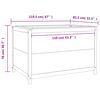 vidaXL Hochbeet 119,5x82,5x78 cm Massivholz Douglasie