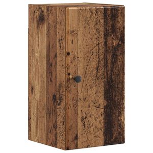vidaXL Badezimmer-Wandschrank BREDA Altholz 30 x 31 x 59 cm