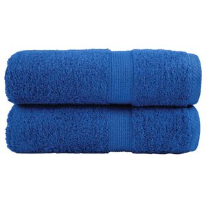 vidaXL Premium-Wascht&uuml;cher SOLUND 2 Stk. Blau 30x30 cm 600 g/m&sup2;