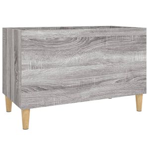 vidaXL Plattenschrank Grau Sonoma 74,5x38x48 cm Holzwerkstoff