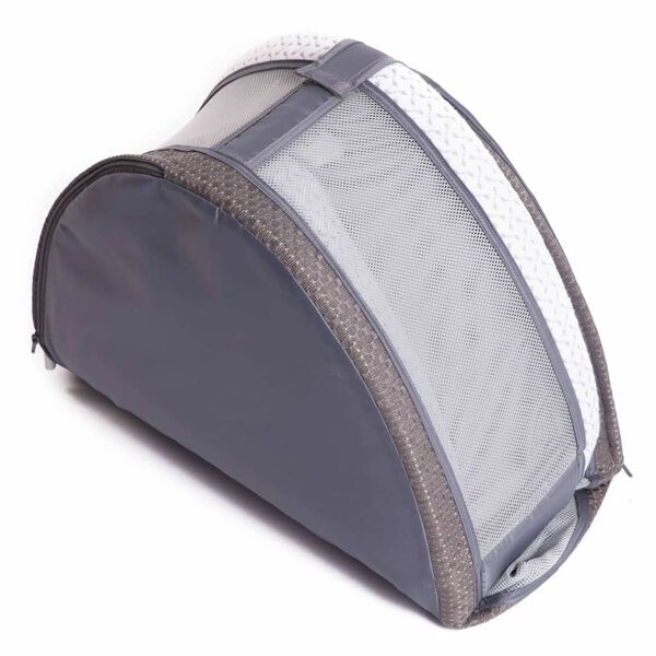 Bo Jungle B-Babybett mit Licht Faltbar Grau