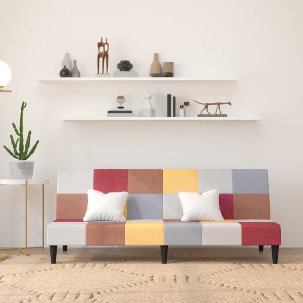 vidaXL Schlafsofa 2-Sitzer Stoff