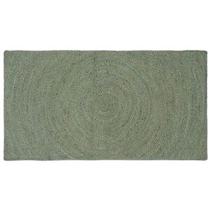 vidaXL Bereichsteppiche Olive Gr&uuml;n 60 x 110 cm Jute