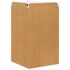 vidaXL K&uuml;chenschrank Braun Eichen-Optik 57 x 57 x 100 cm Holzwerkstoff